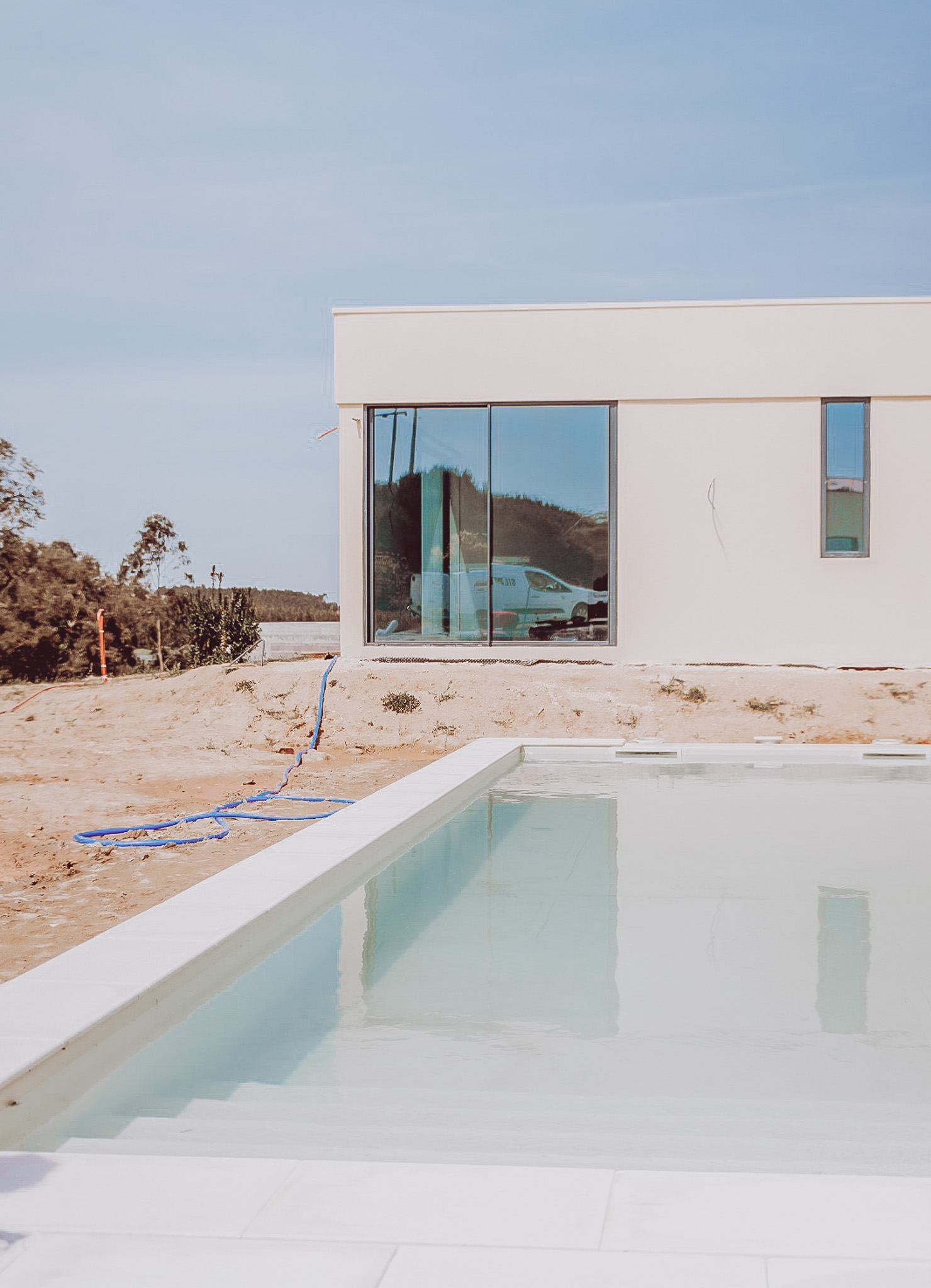 Casa do Bosque - Lagoa Parceira, Caldas da Rainha - Piscina Processo Construção - MKM