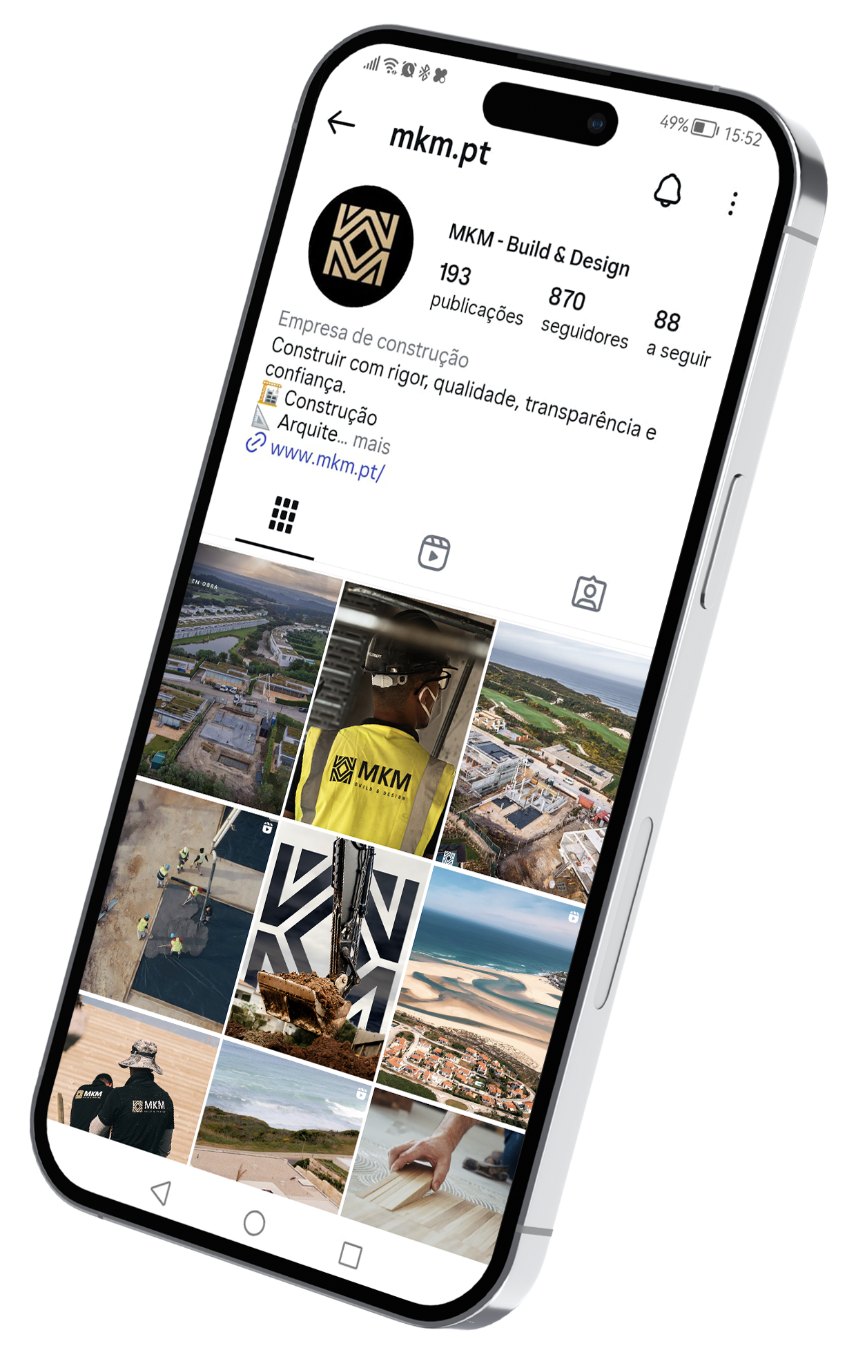 mobile instagram mkm