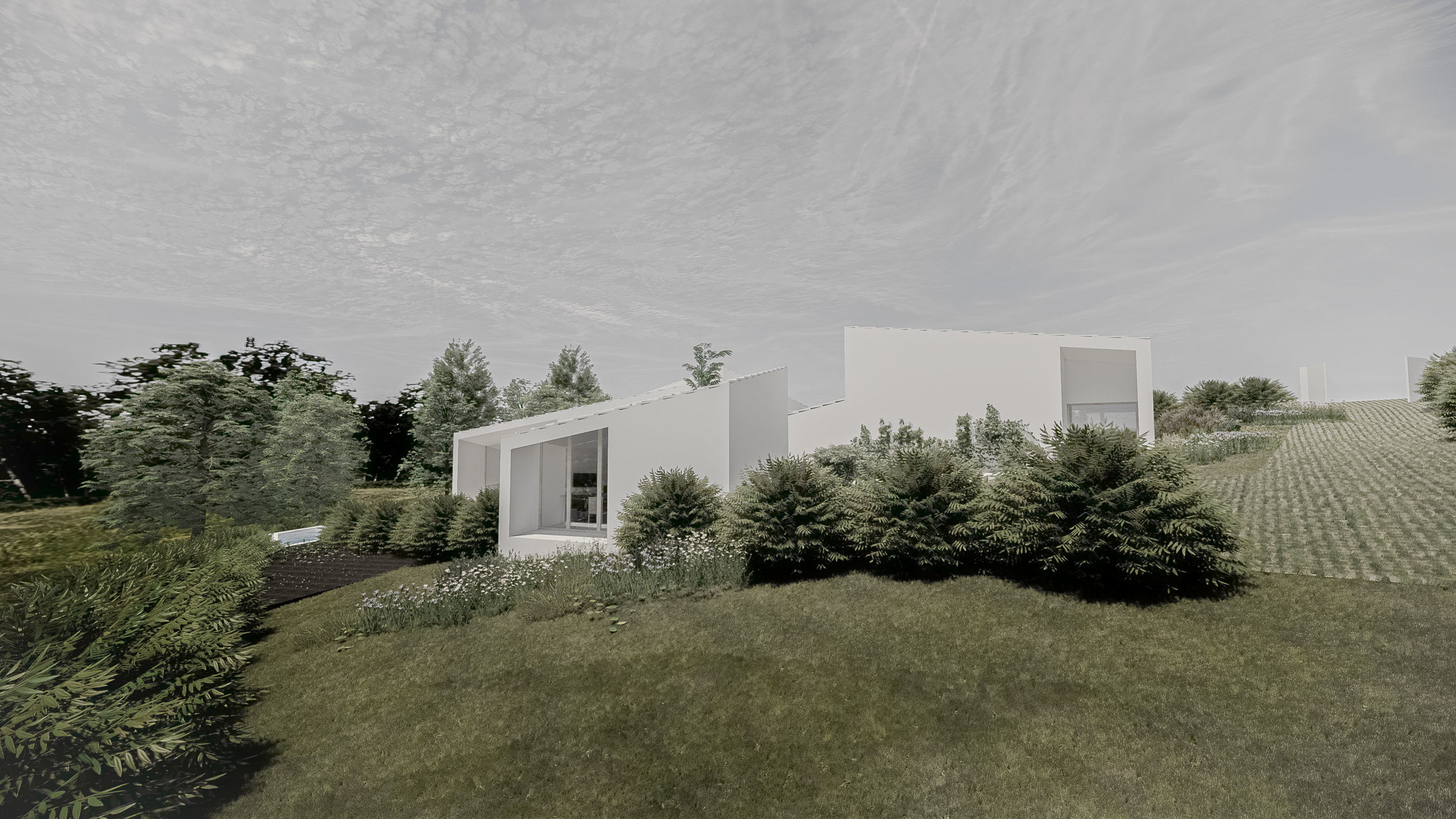 Casa do Vale - Santa Rita, Caldas da Rainha - Perspectiva - MKM