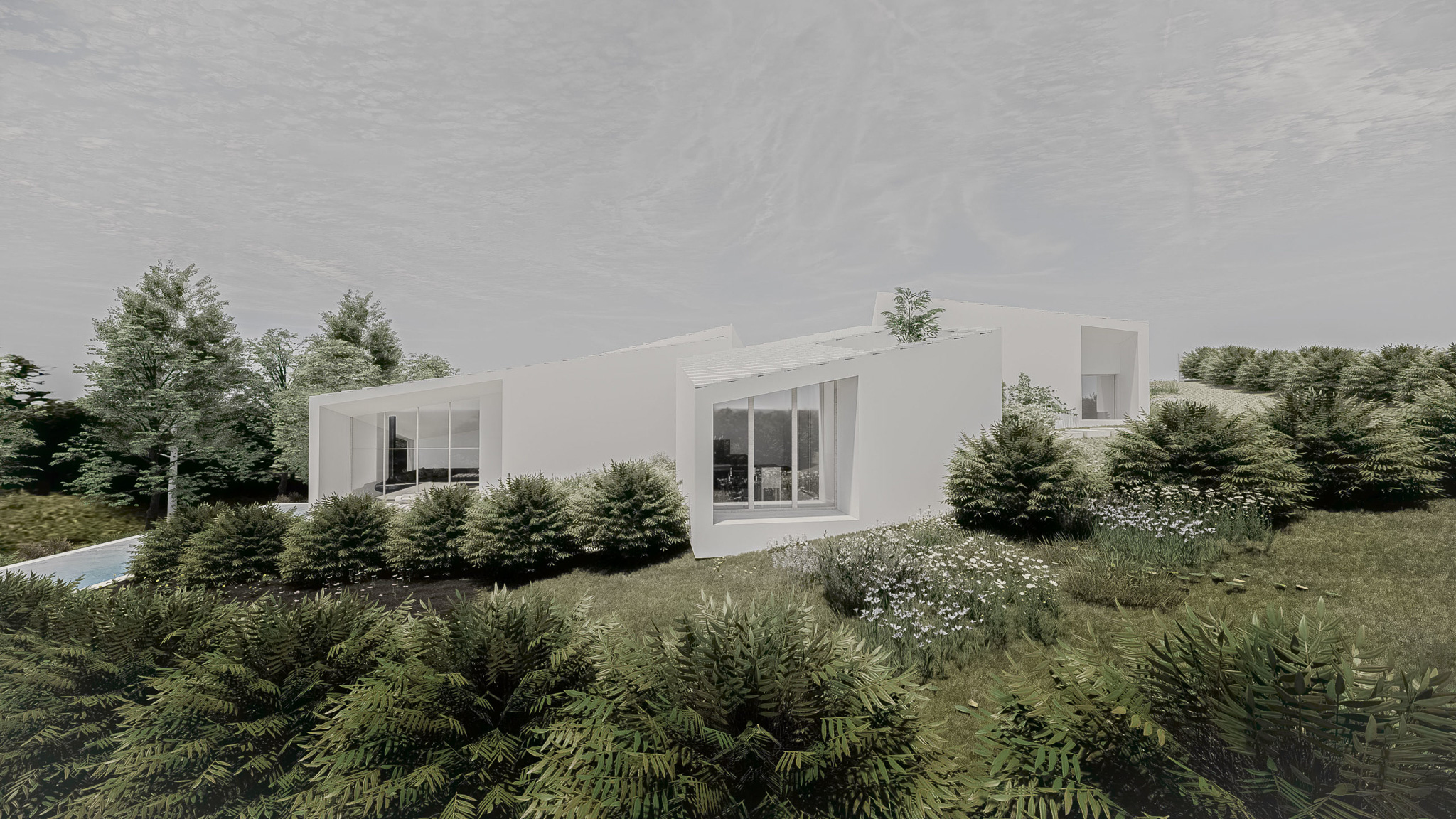 Casa do Vale - Santa Rita, Caldas da Rainha - Perspectiva - MKM