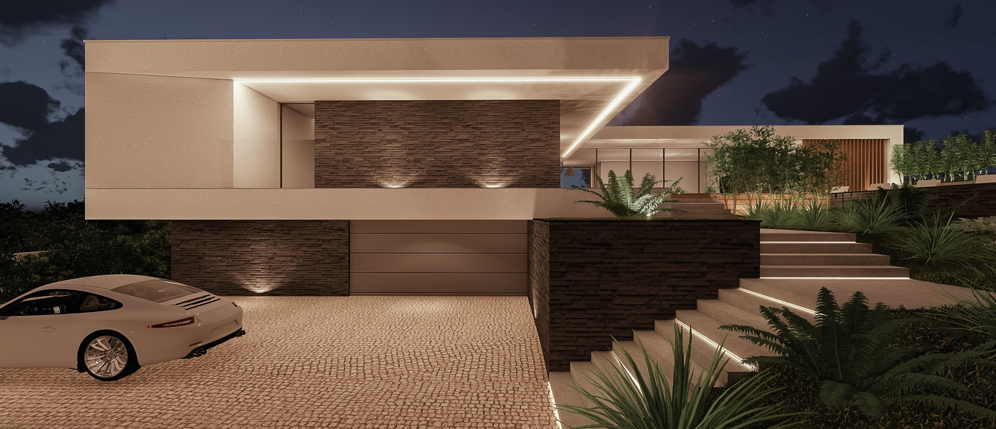 J613 - Praia D'El Rey - Fachada Lateral - MKM