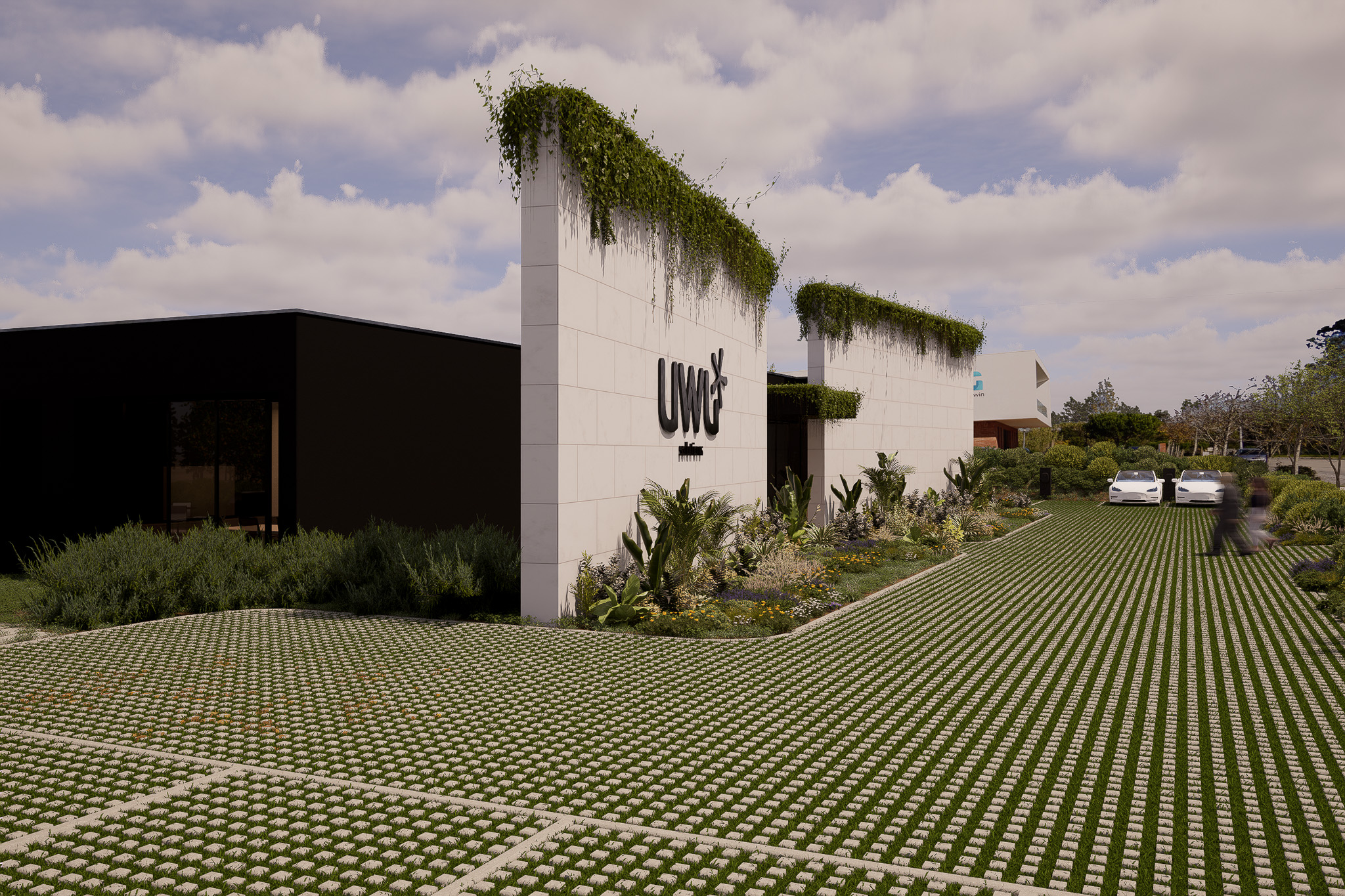 UWU - Parque Tecnológico de Óbidos - Estacionamento - MKM